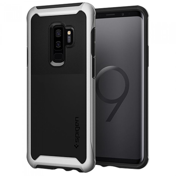 Ốp lưng SamSung Galaxy S9 Plus Spigen Neo Hybrid Urban (Bạc)